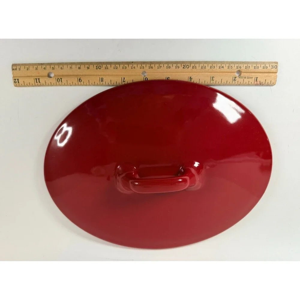 Lid Only For Bobby Flay 3.5 QT Stoneware Casserole Dutch Oven Dish